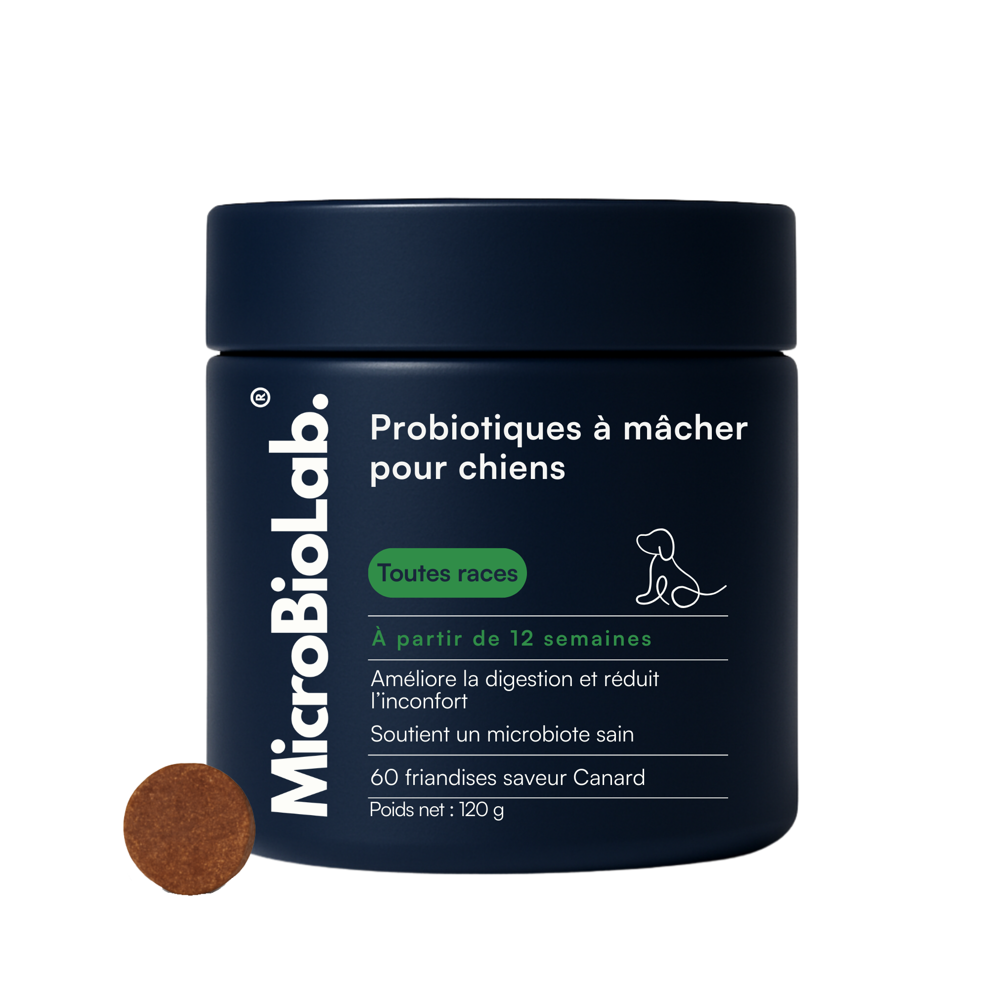 MicroBioLab - Probiotiques pour chiens